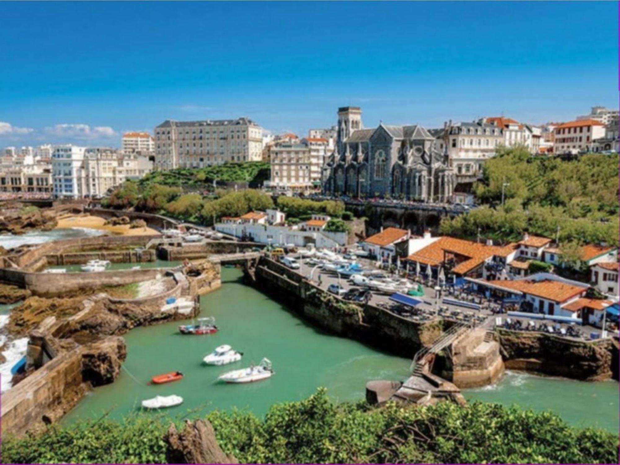 Studio Front De Mer Avec Piscine Et Balcon A Biarritz - Fr-1-3-412 Eksteriør billede